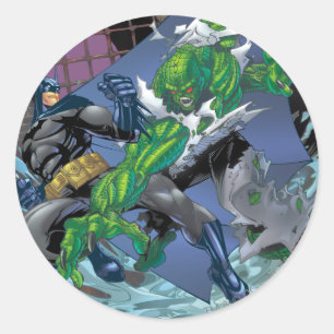 Batman - Killer Croc Ronde Sticker
