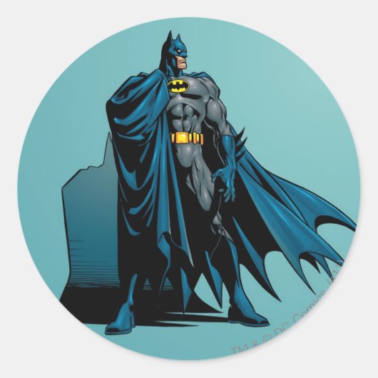 Batman Knight FX - 12B Ronde Sticker (Voorkant)