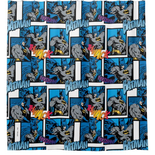 Batman Knight FX - 30A Thwack/Fwooshh Pattern Douchegordijn (Voorkant)