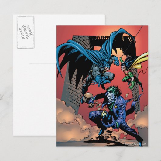 Batman Knight FX - 8 Briefkaart (Voorkant / Achterkant)