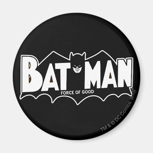 Batman | Kracht van goede 60s Logo Magneet (Voorkant)