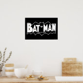 Batman | Kracht van goede 60s Logo Poster (Keuken)
