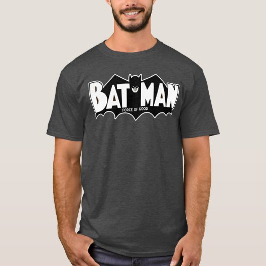 Batman | Kracht van goede 60s Logo T-shirt (Voorkant)