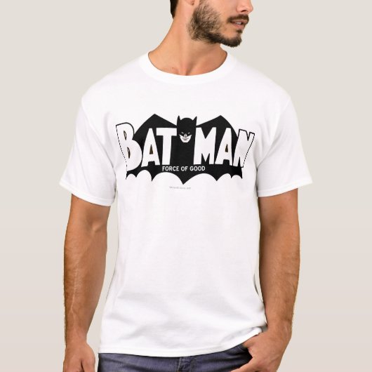 Batman | Kracht van goede 60s Logo T-shirt (Voorkant)