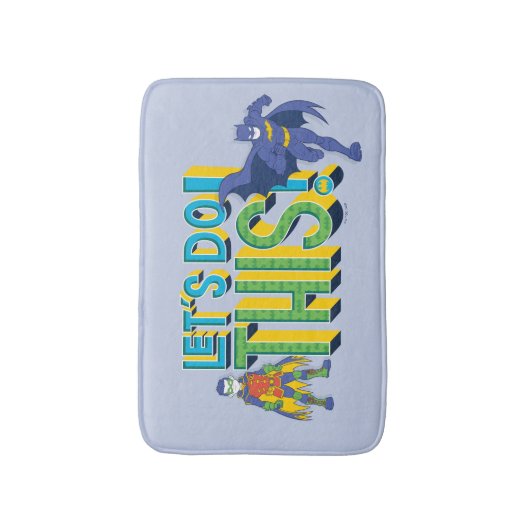 Batman | Laten we dit doen Badmat (Voorkant Verticaal)