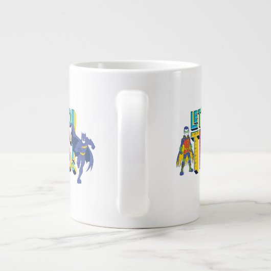 Batman | Laten we dit doen Grote Koffiekop (Achterkant)
