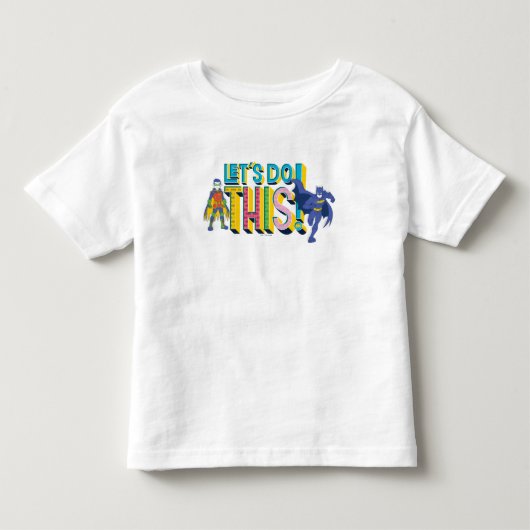Batman | Laten we dit doen Kinder Shirts (Voorkant)