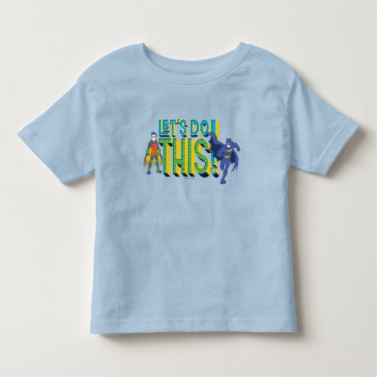 Batman | Laten we dit doen Kinder Shirts (Voorkant)