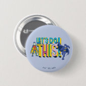 Batman | Laten we dit doen Ronde Button 5,7 Cm (Voorkant /achterkant)