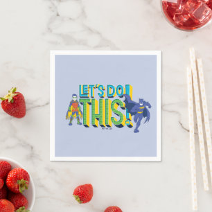 Batman   Laten we dit doen Servet