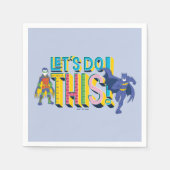 Batman | Laten we dit doen Servet (Voorkant)