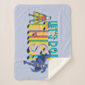 Batman | Laten we dit doen Sherpa Deken (Voorkant)