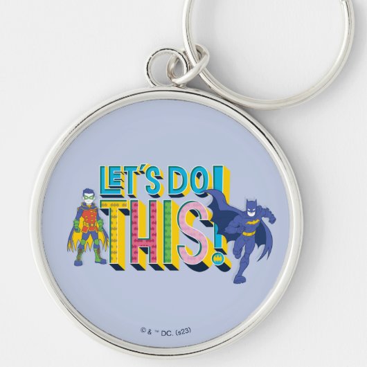 Batman | Laten we dit doen Sleutelhanger (Voorkant)