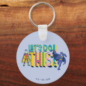 Batman | Laten we dit doen Sleutelhanger (Voorkant)