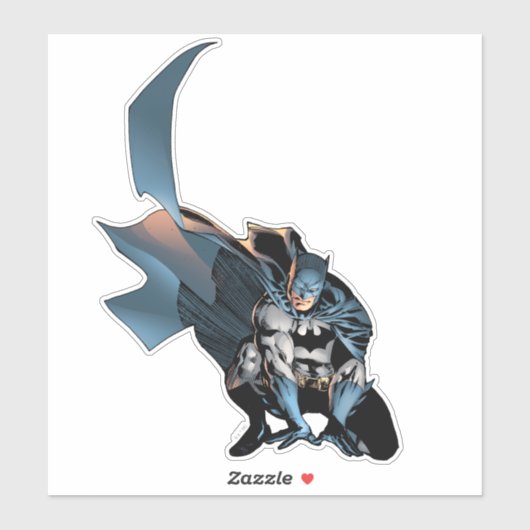 Batman Leaping Forward Sticker (Vel)