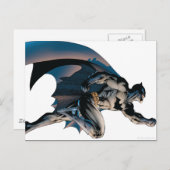 Batman Leaping Side Uitzicht Briefkaart (Voorkant / Achterkant)