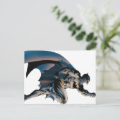 Batman Leaping Side Uitzicht Briefkaart (Staand voorkant)