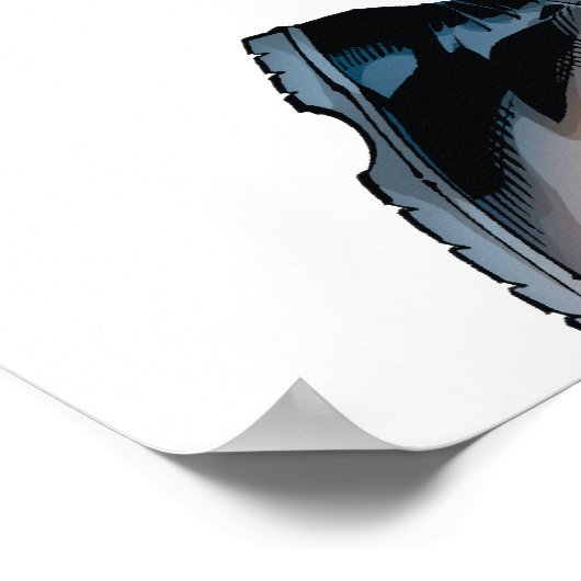 Batman Leaping Side Uitzicht Poster (Hoek)