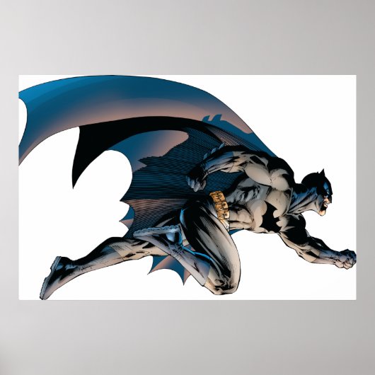 Batman Leaping Side Uitzicht Poster (Voorkant)