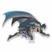 Batman Leaping Side Uitzicht Sticker (Voorkant)