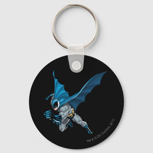 Batman Leaps - Voorwaarts Sleutelhanger (Voorkant)