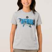 Batman Legenden Onsterfelijk Grafisch Tri-Blend Shirt (Voorkant)