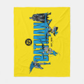 Batman-legenden voor altijd Grafisch Fleece Deken (Voorkant)