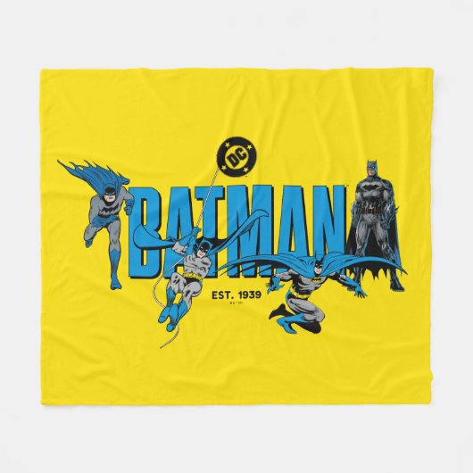 Batman-legenden voor altijd Grafisch Fleece Deken (Voorkant (Horizontaal))