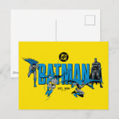 Batman Legends Forever Grafisch Briefkaart (Voorkant / Achterkant)