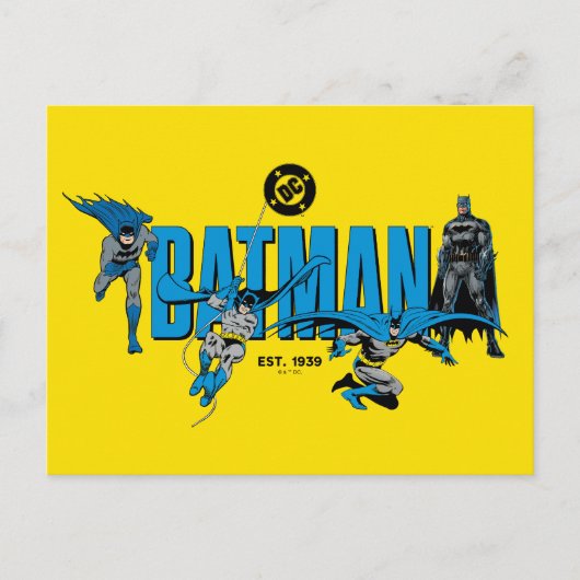Batman Legends Forever Grafisch Briefkaart (Voorkant)