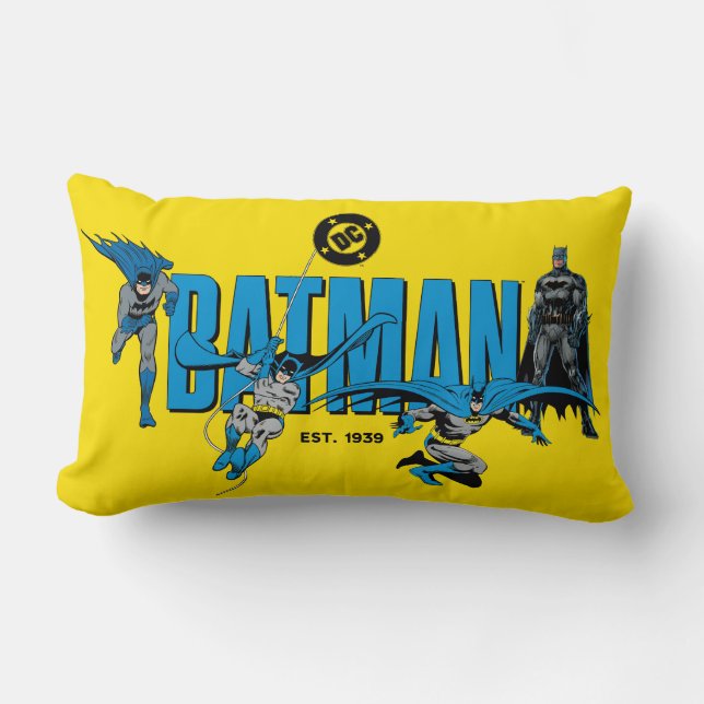 Batman Legends Forever Grafisch Kussen (Voorkant)