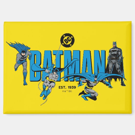 Batman Legends Forever Grafisch Magneet (Voorkant)