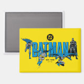 Batman Legends Forever Grafisch Magneet (Voorkant / Achterkant)