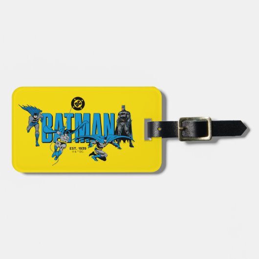 Batman Legends Forever Graphic Bagagelabel (Voorkant horizontaal)