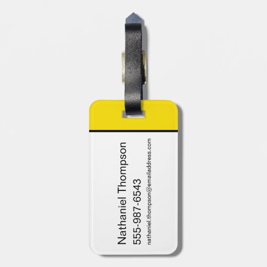 Batman Legends Forever Graphic Bagagelabel (Achterkant verticaal)