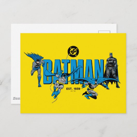 Batman Legends Forever Graphic Briefkaart (Voorkant / Achterkant)