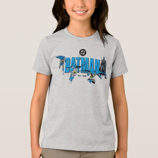 Batman Legends Forever Graphic Tri-Blend Shirt (Voorkant)