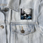 Batman - Lightning Vierkante Button 5,1 Cm (In situ)