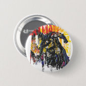 Batman Line Art Collage Ronde Button 5,7 Cm (Voorkant /achterkant)
