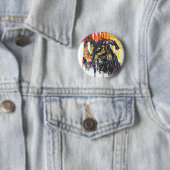 Batman Line Art Collage Ronde Button 5,7 Cm (In situ)