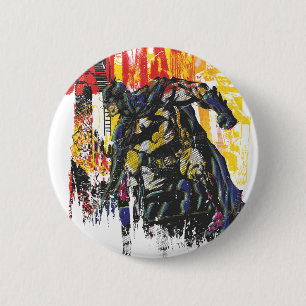 Batman Line Art Collage Ronde Button 5,7 Cm