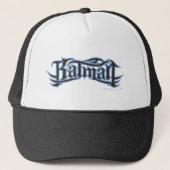 Batman | Logo blauwe letters Trucker Pet (Voorkant)