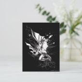 batman logo gedetailleerd briefkaart (Staand voorkant)