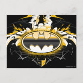 Batman Logo met auto's Briefkaart (Voorkant)