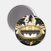 Batman Logo met auto's Magneet (Voorkant / Achterkant)