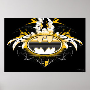 Batman Logo met auto's Poster