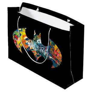 Batman Logo Neon/80s Graffiti Large Cadeautasje