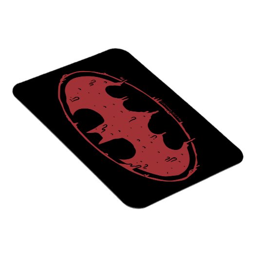 Batman | Logo Oozing Red Bat Magneet (Rechterzijde)