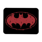 Batman | Logo Oozing Red Bat Magneet (Horizontaal)