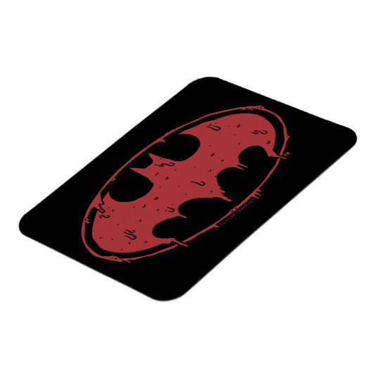 Batman | Logo Oozing Red Bat Magneet (Linkerzijde)
